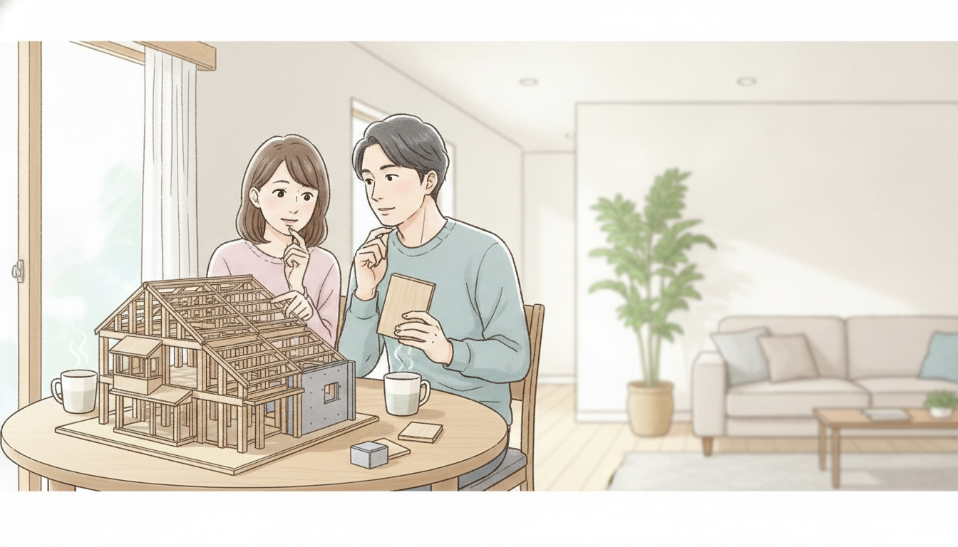 住宅構造からメーカーを絞る