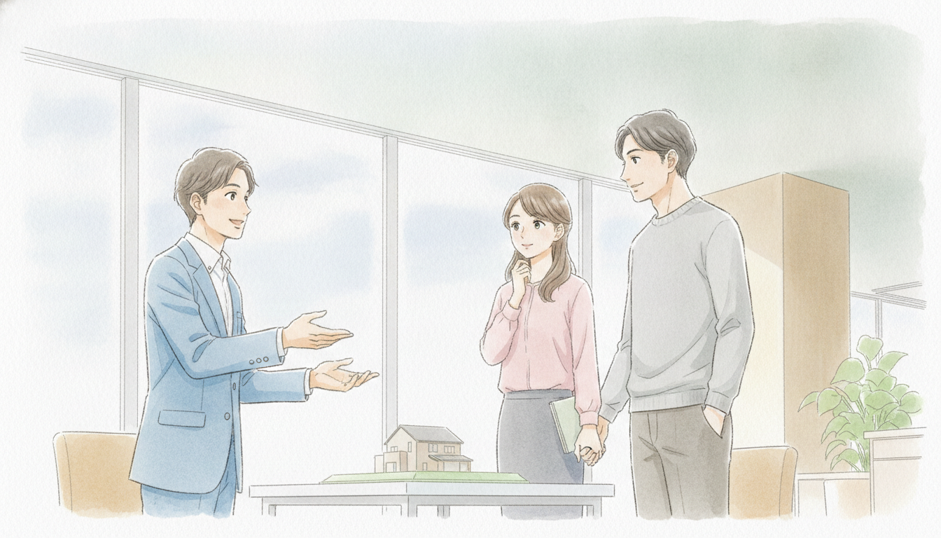 ハウスメーカーは信頼できる営業マン選びも重要