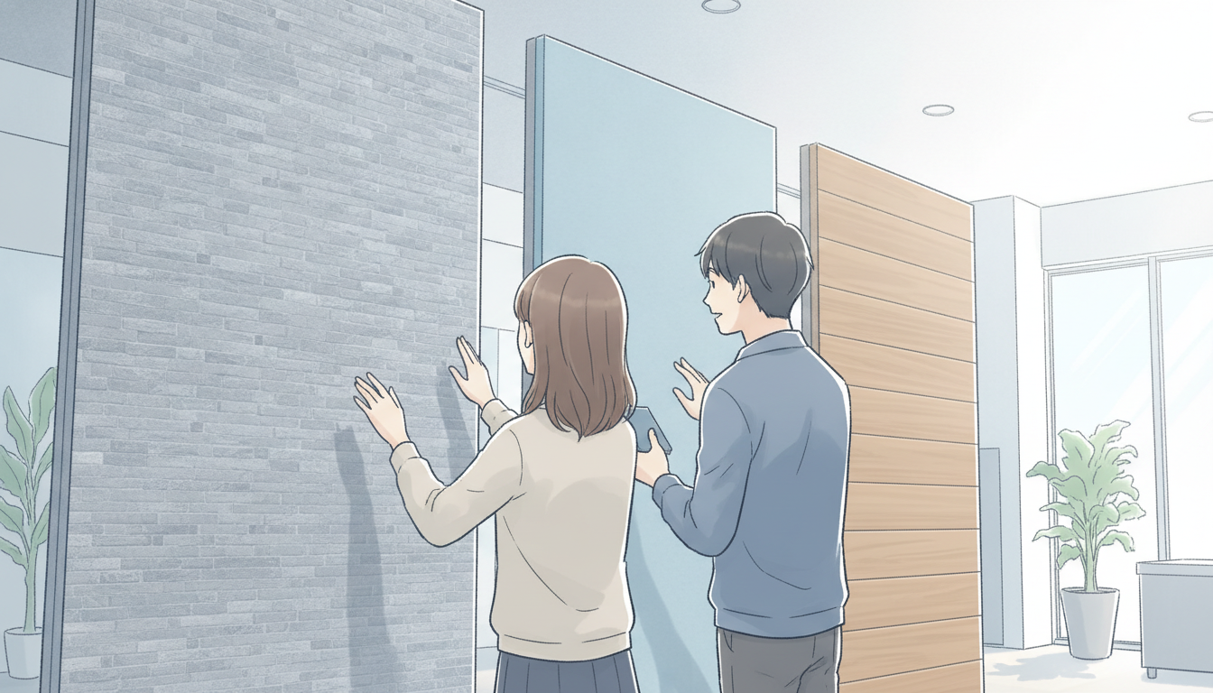 外壁の標準仕様の比較